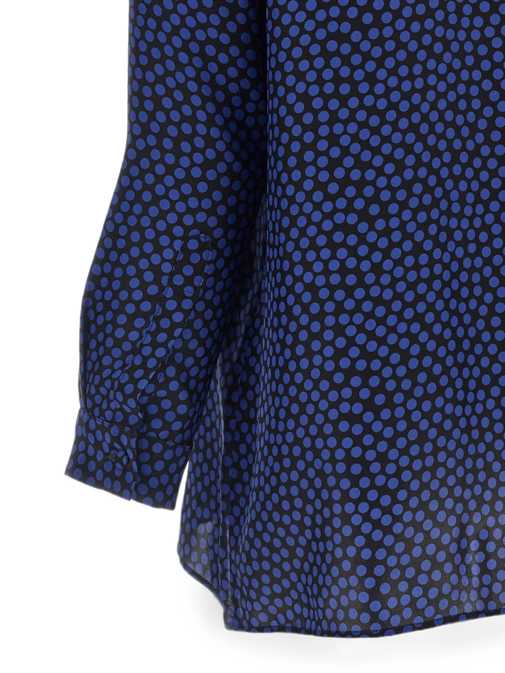 Gianluca Capannolo Katherine zijden blouse met stippen Blauw