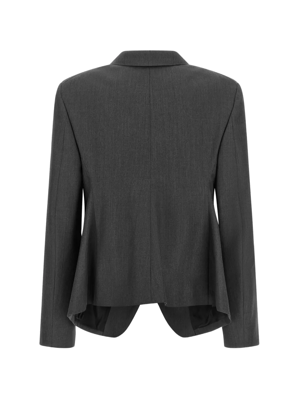 Jil Sander Blazer met enkele rij knopen Grijs