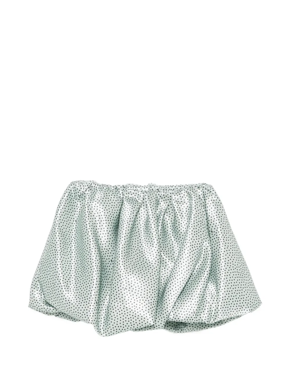 Elisabetta Franchi La Mia Bambina polka-dot skirt - Verde