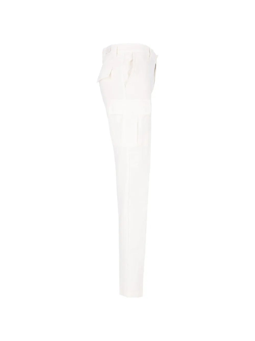 Eleventy Cargo broek met zakdetail Wit