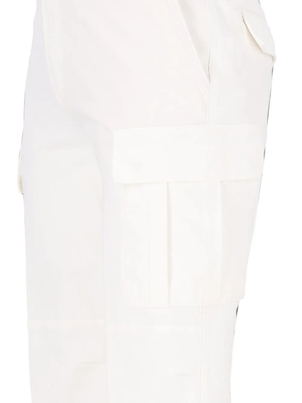 Eleventy Cargo broek met zakdetail Wit