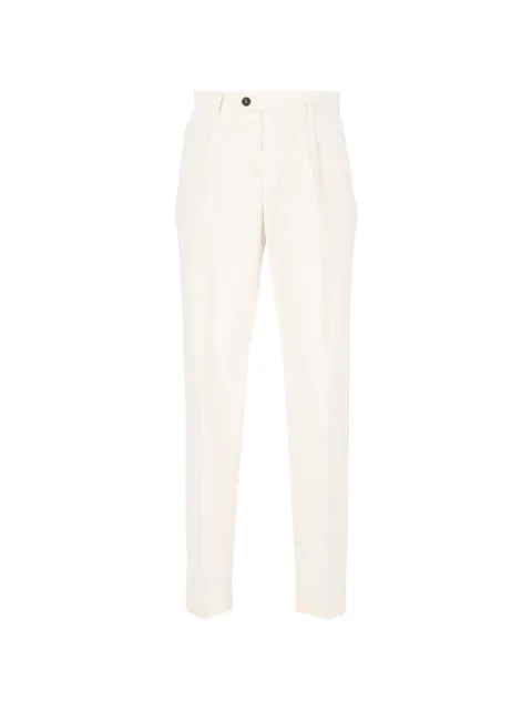 Eleventy pantalon fuselé à design plissé