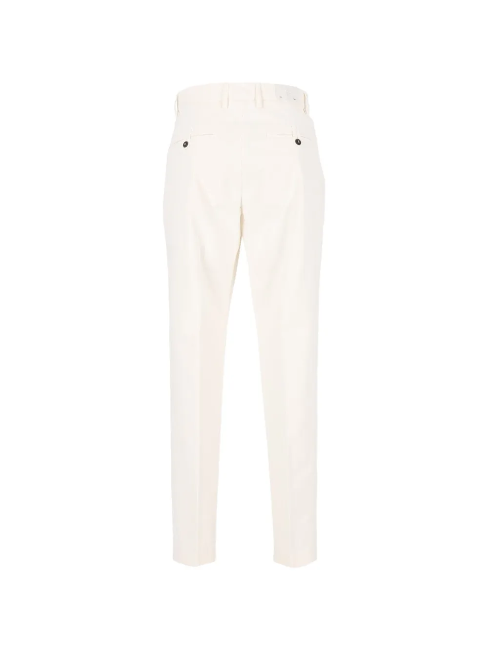 Eleventy Plooibroek met toelopende pijpen Beige