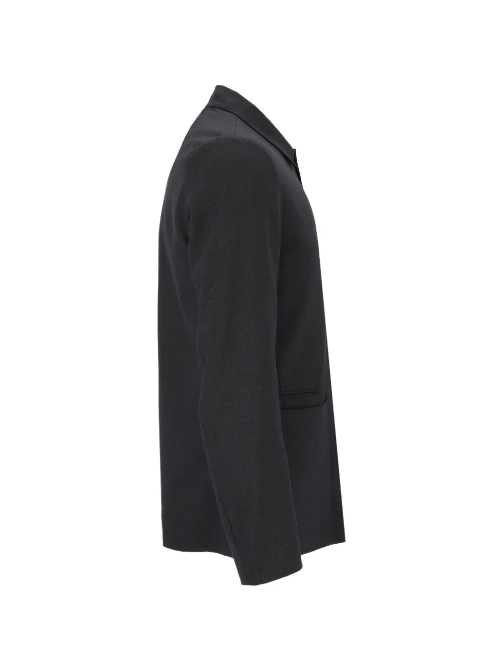 Paul Smith single-breasted wool jacket Grijs