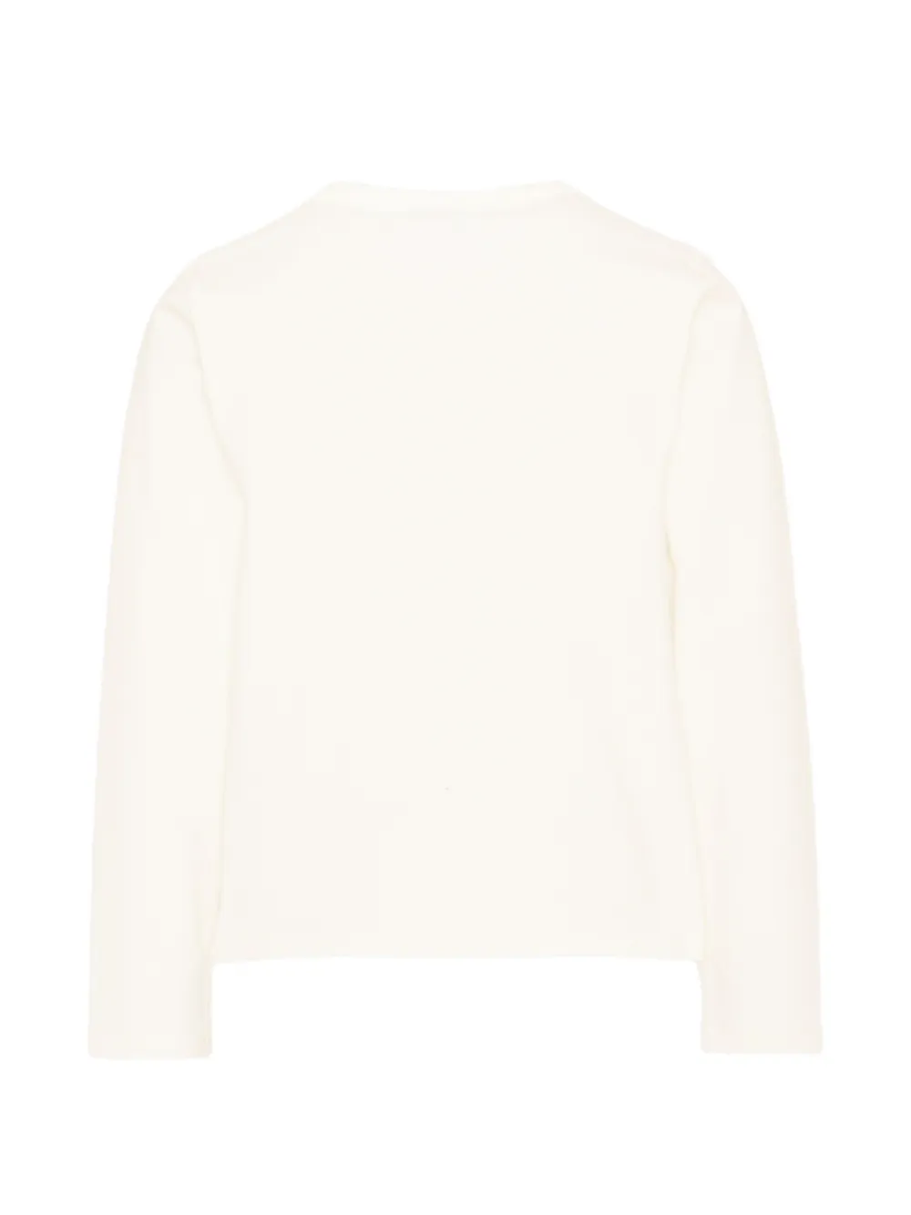 TRUSSARDI JUNIOR T-shirt met lange mouwen en logo-print Beige