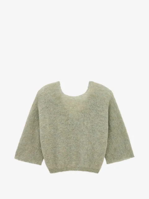 Ba&Sh Isaac V-back button-fastening sweater