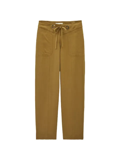 Ba&Sh pantalones Pavana con cordones y ojales