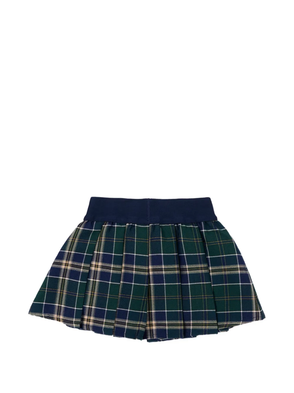 TRUSSARDI JUNIOR Plooirok met tartan ruit Groen
