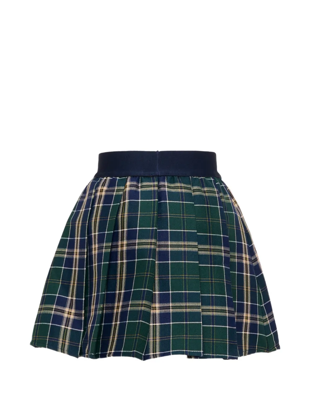 TRUSSARDI JUNIOR Plooirok met tartan ruit Groen