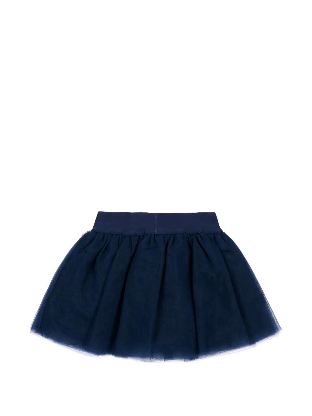 TRUSSARDI JUNIOR Tulen rok met logoprint Blauw