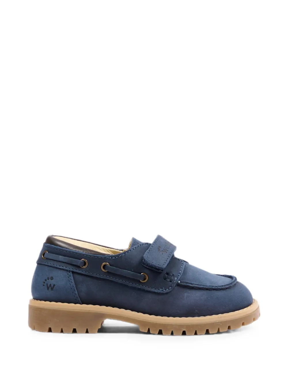 Walkey Loafers met klittenband Blauw