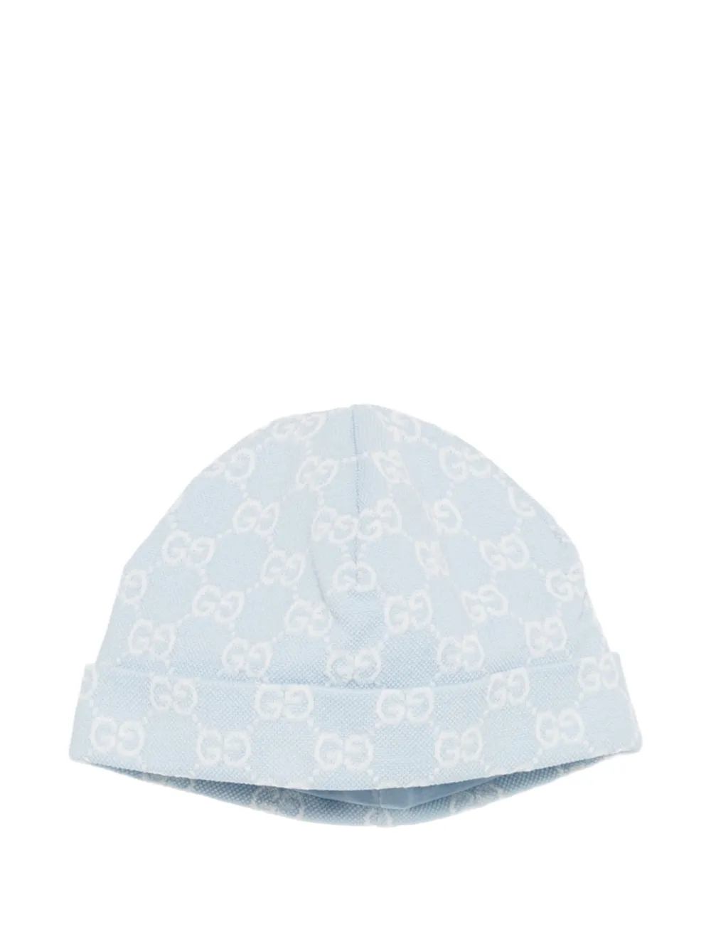 Gucci Kids GG Supreme babygrow set Blauw