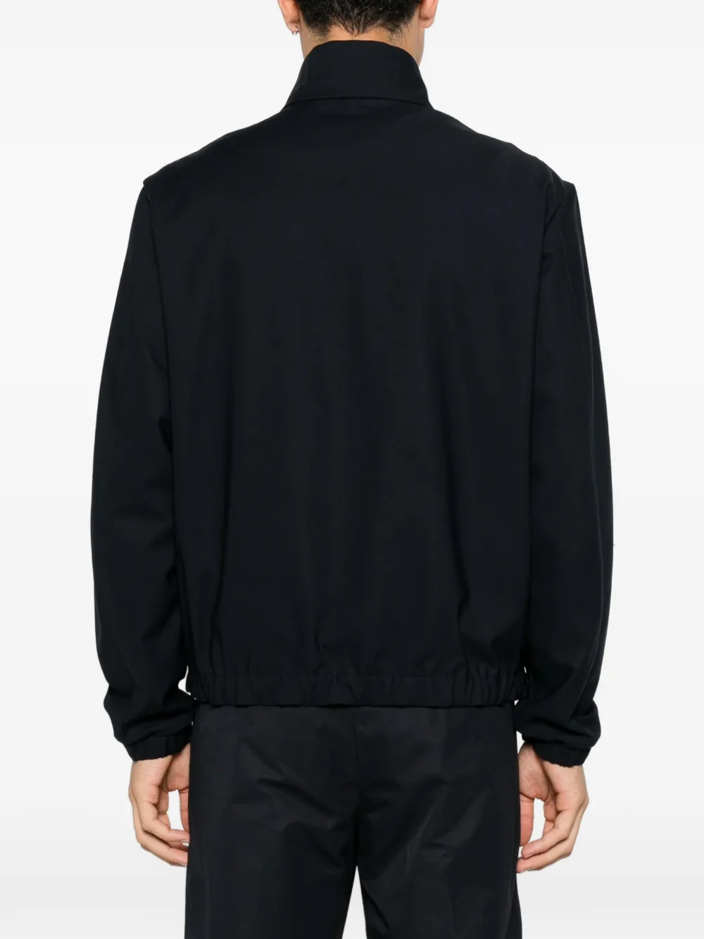 Moncler Jack met logopatch Zwart
