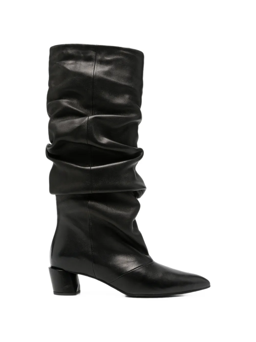 Liska slouchy leather boots