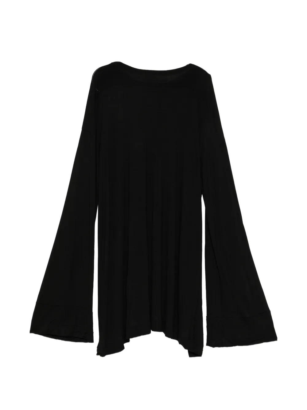 Julius Gedrapeerd T-shirt Zwart