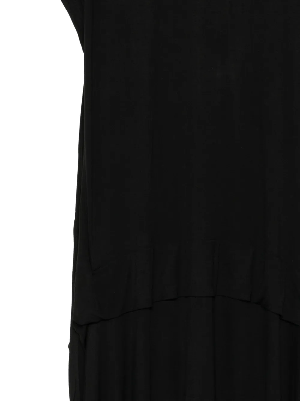 Julius layered T-shirt Zwart