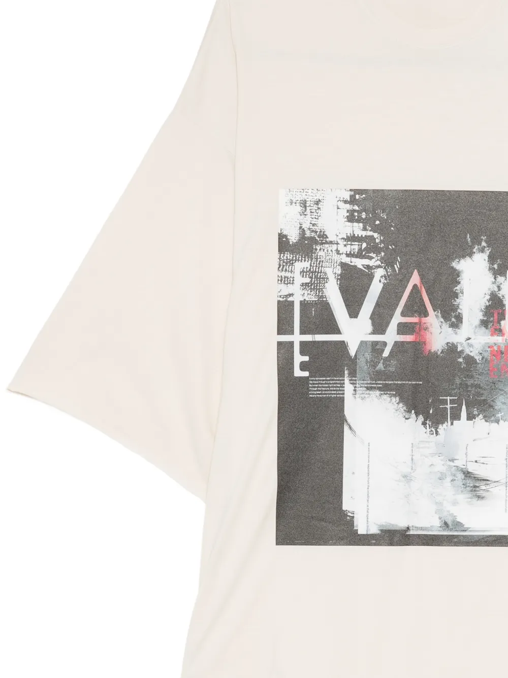 Julius Valis Over T-shirt Beige
