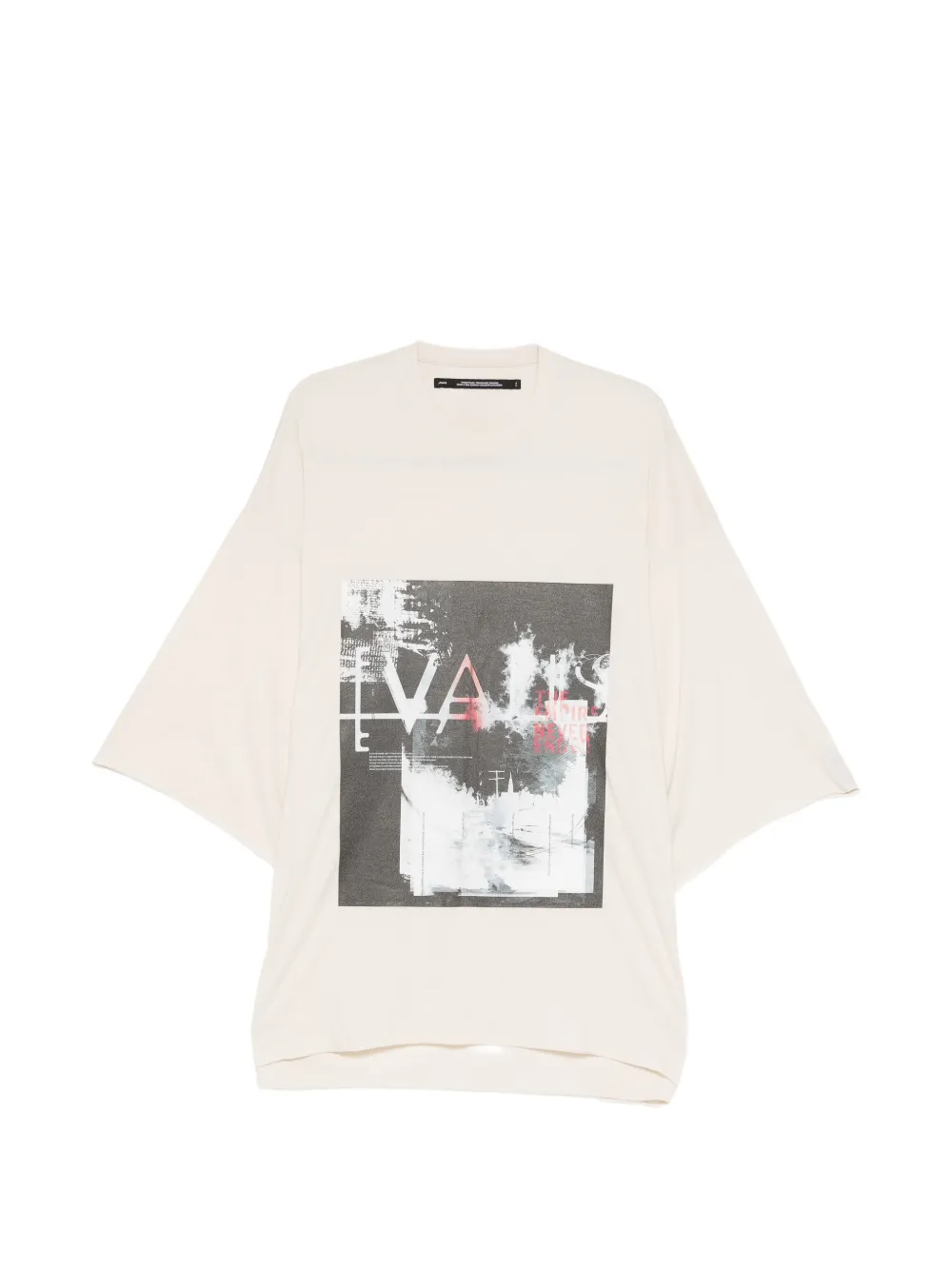 Julius graphic-print T-shirt - Nude