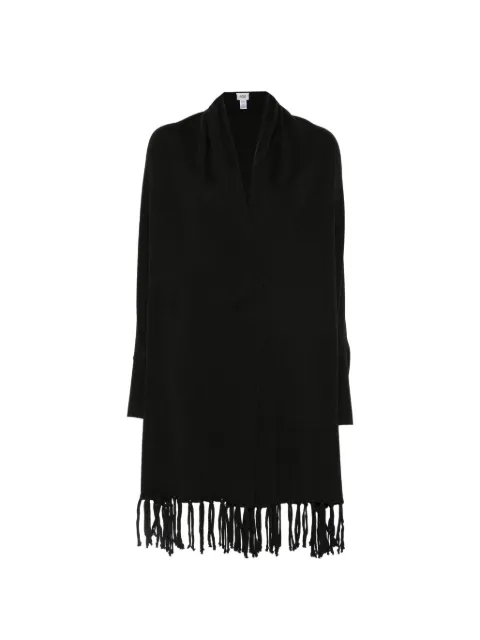 ALPHA STUDIO fringe-trim cardigan