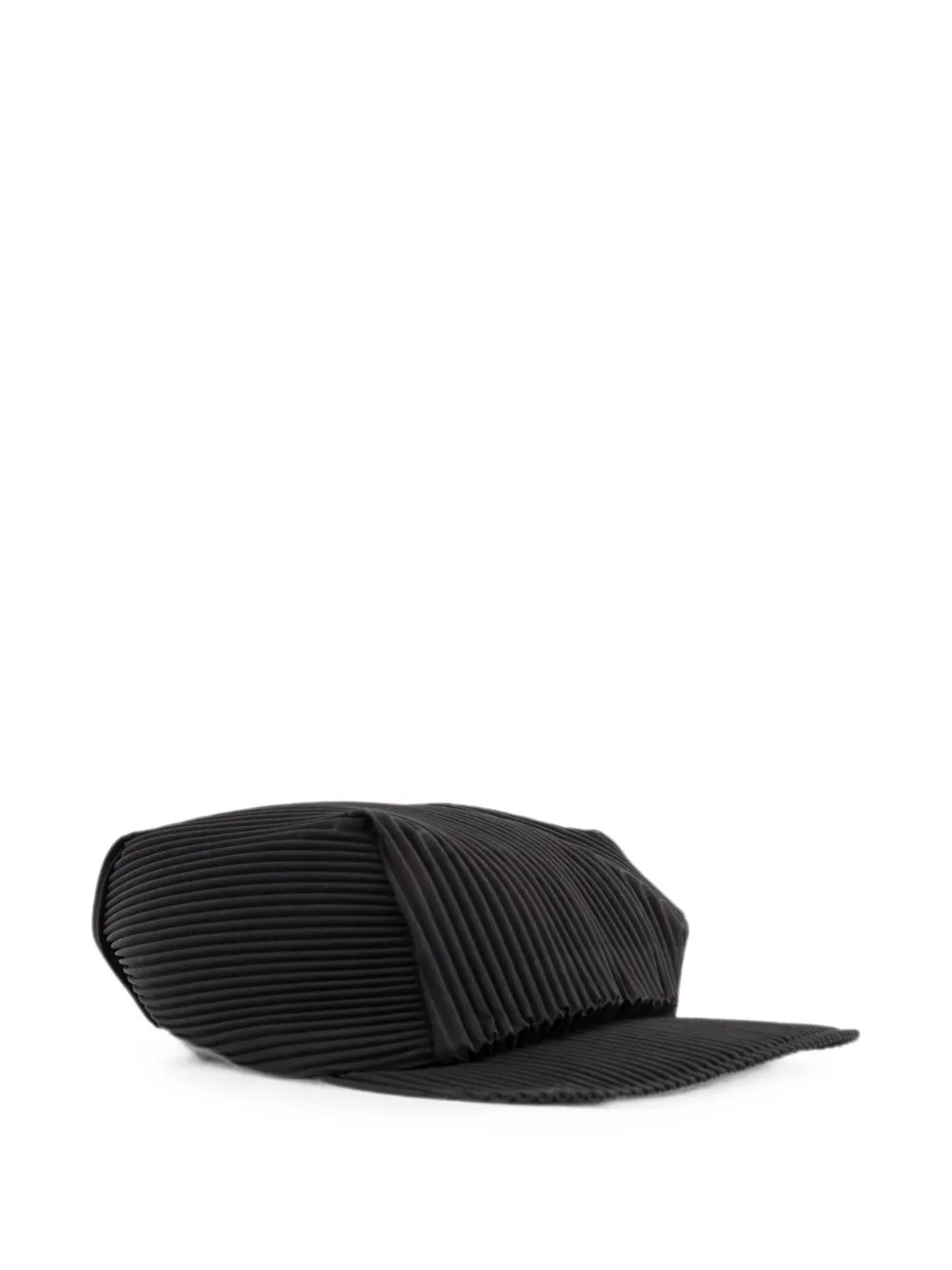 Pleats Please Issey Miyake pleated cap - Nero