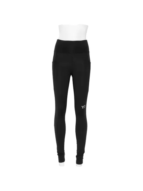 Y-3 logo-print leggings