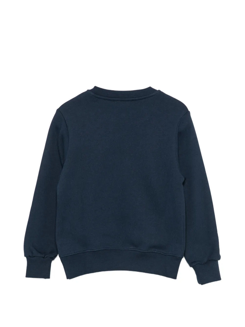 MSGM Kids Sweater met logoprint Blauw