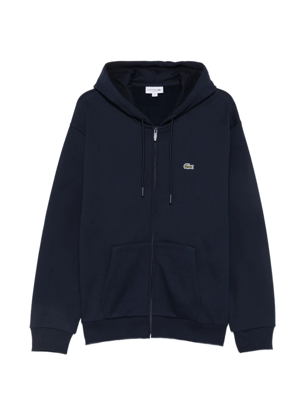 Lacoste худи на молнии с нашивкой-логотипом | синий | Image 1