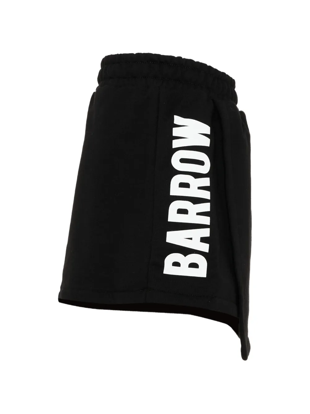 Barrow kids Rok met logoprint en wikkel-effect Zwart