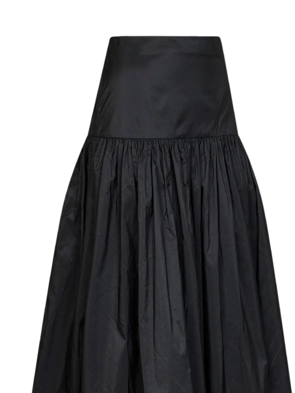 Alina Gesmockte maxi-rok Zwart