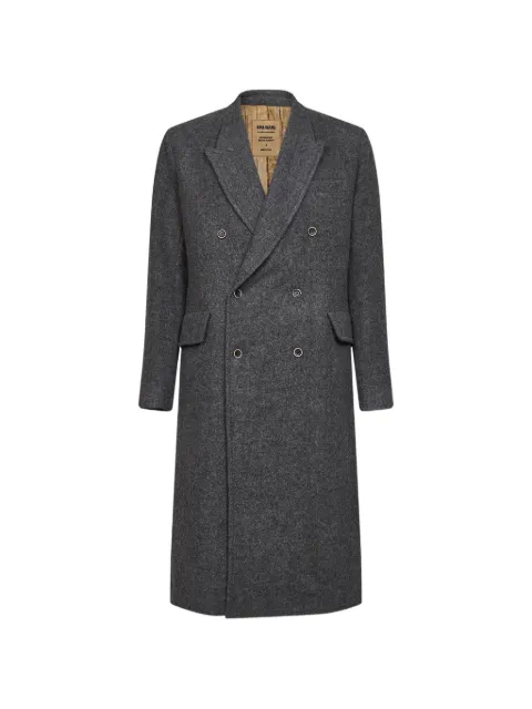 Uma Wang double-breasted peak-lapel coat
