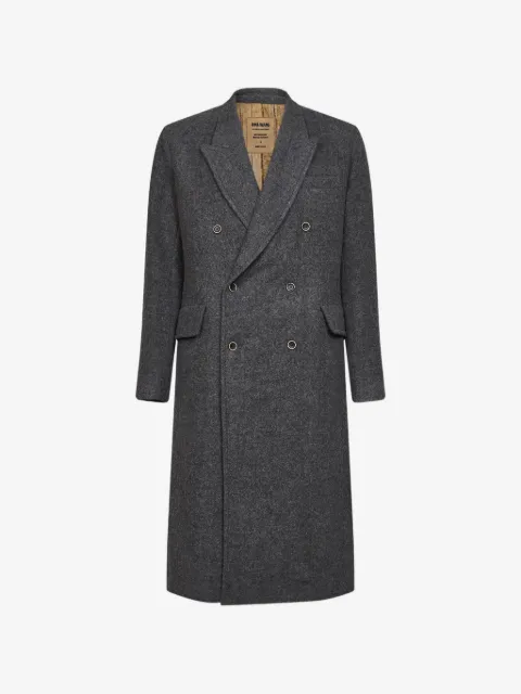 Uma Wang double-breasted peak-lapel coat