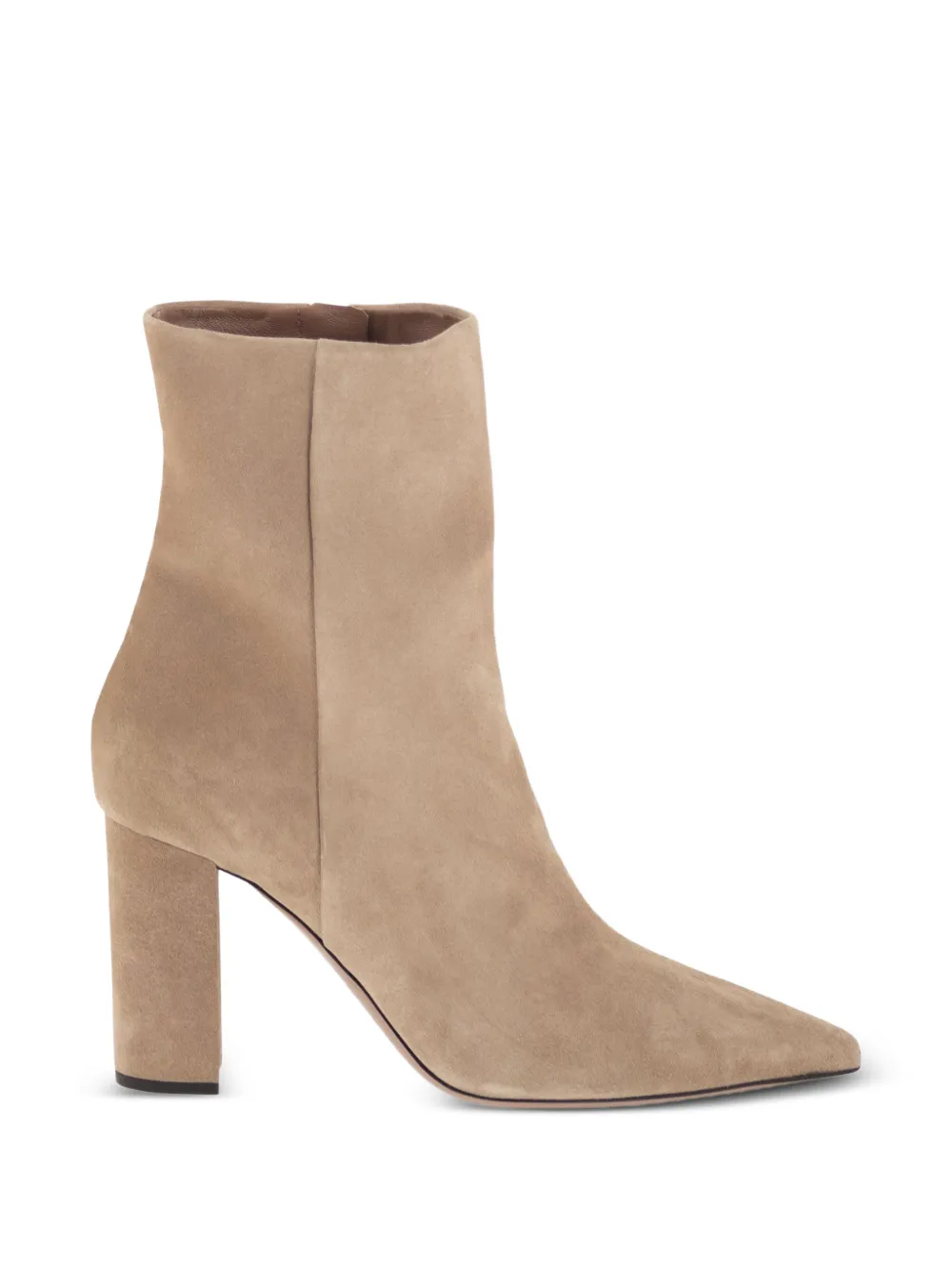 Paris Texas Anja pointed-toe ankle boots Beige