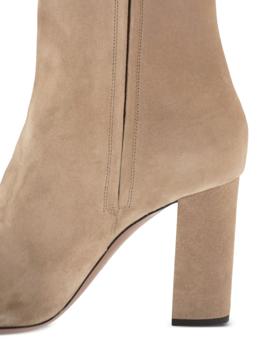 Paris Texas Anja pointed-toe ankle boots Beige