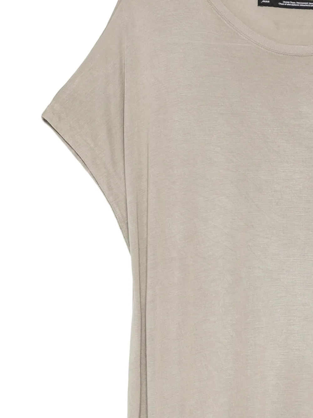 Julius T-shirt met kapmouwen Beige