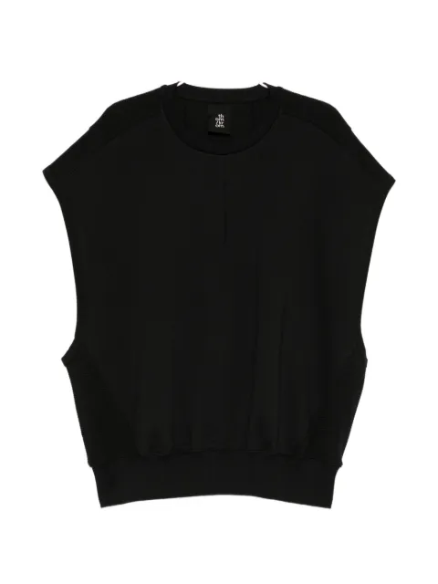 Thom Krom sleeveless panelled sweatshirt