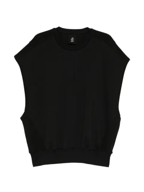 Thom Krom sleeveless panelled sweatshirt