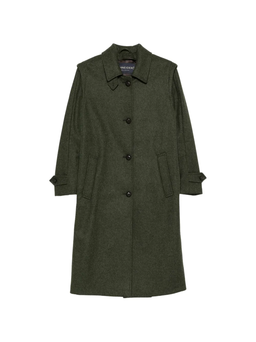 SCHNEIDERS button-up wool coat
