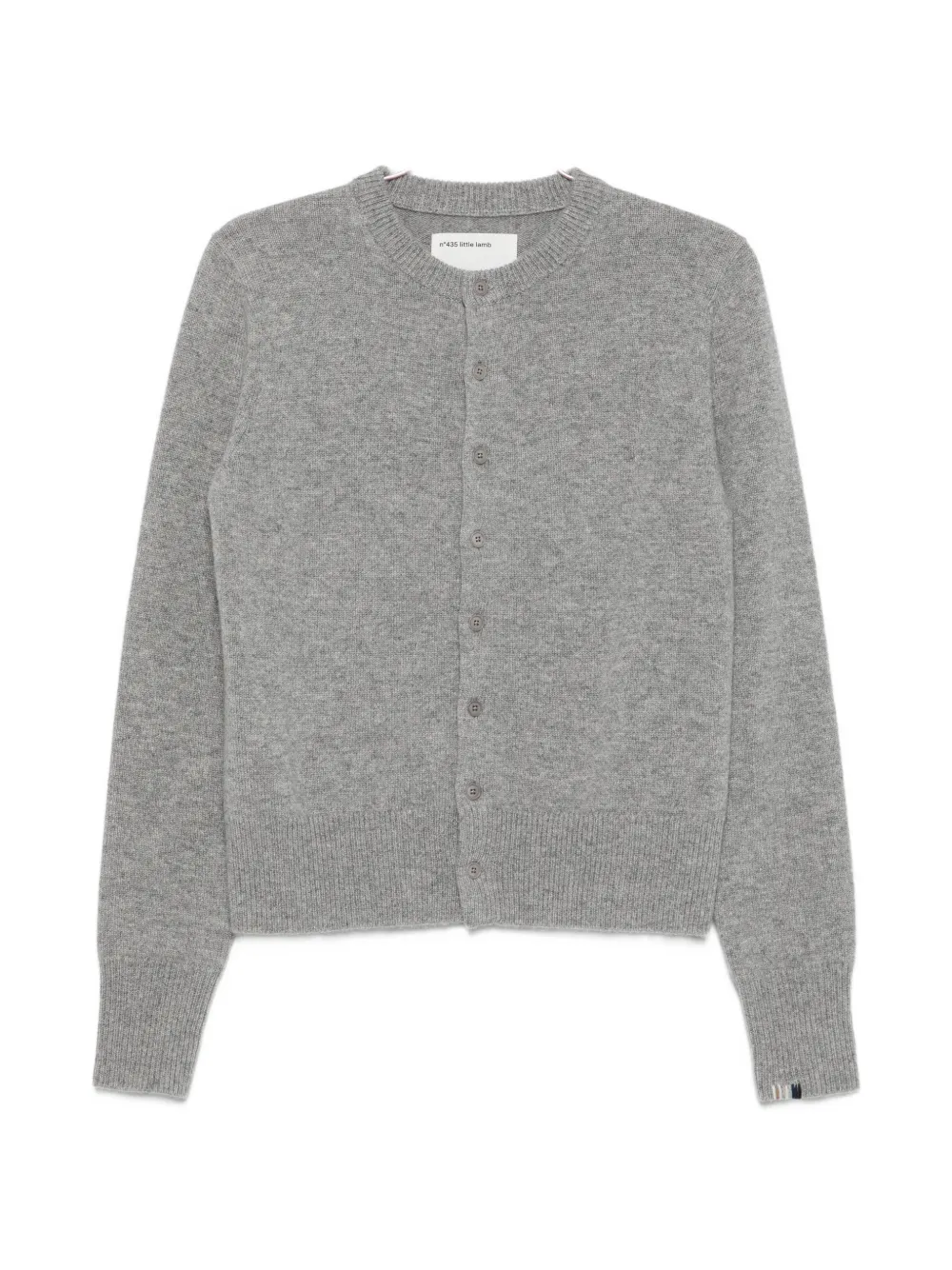 Extreme Cashmere Littlelamb Cardigan In Grey