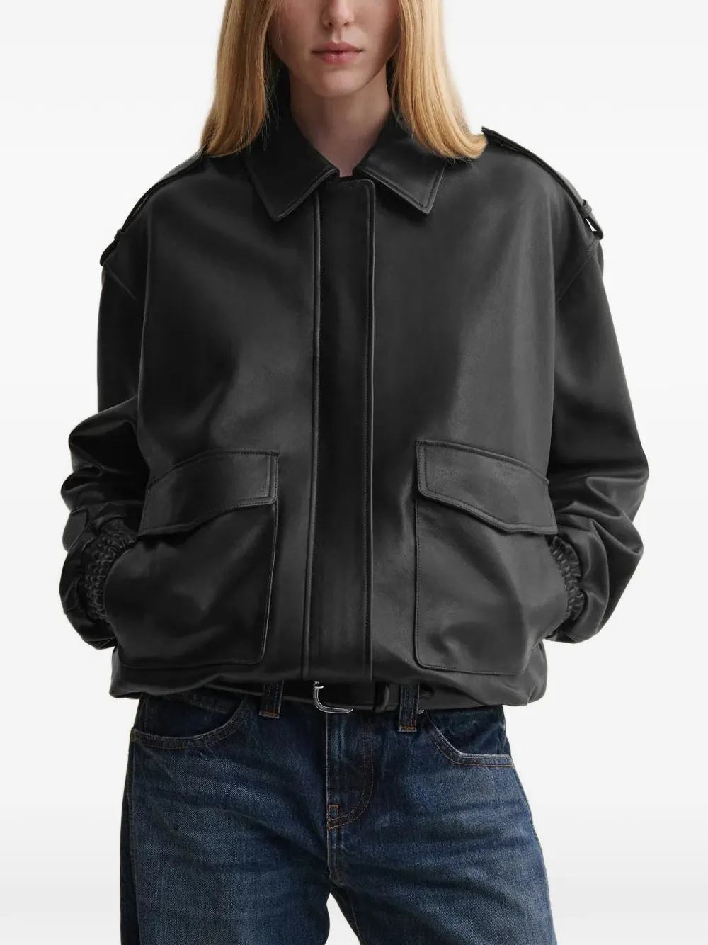 Arma Astra leather jacket - Nero