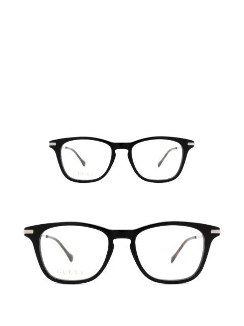 Gucci Eyewear Brille mit eckigem Gestell