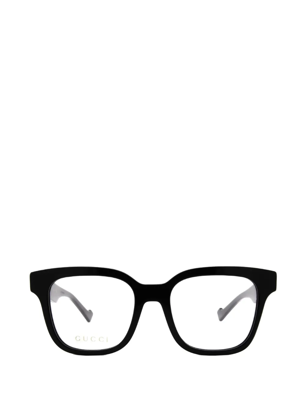 Gucci Eyewear Double G square-frame glasses - Nero