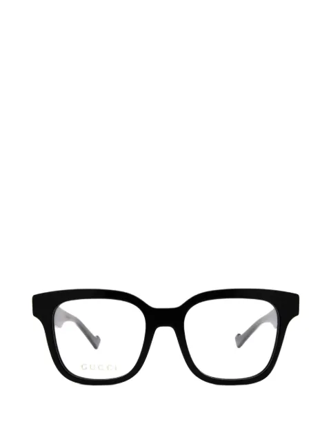 Gucci Eyewear Double G square-frame glasses