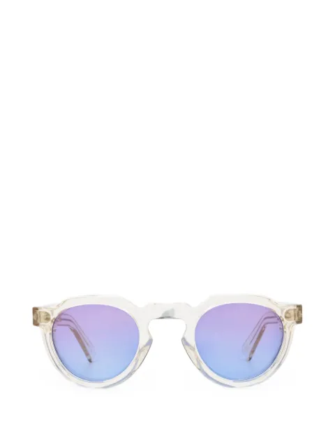 Lesca x Mia Burton Crown Panto geometric-frame sunglasses