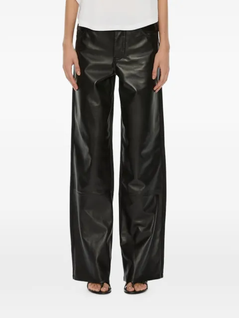 Christopher Esber Troy Deconstruct leather trousers