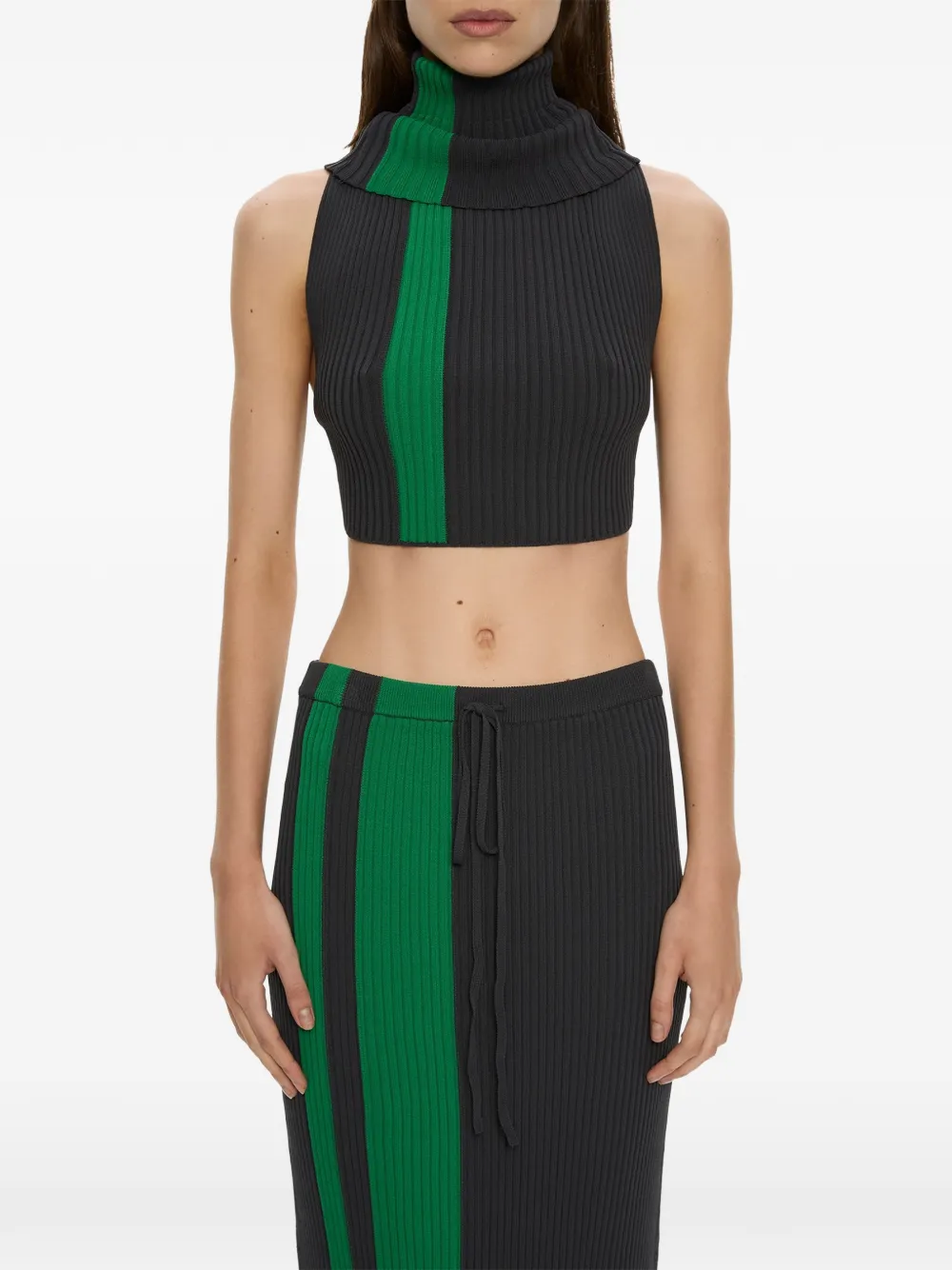 Christopher Esber Mach Stripe tank top