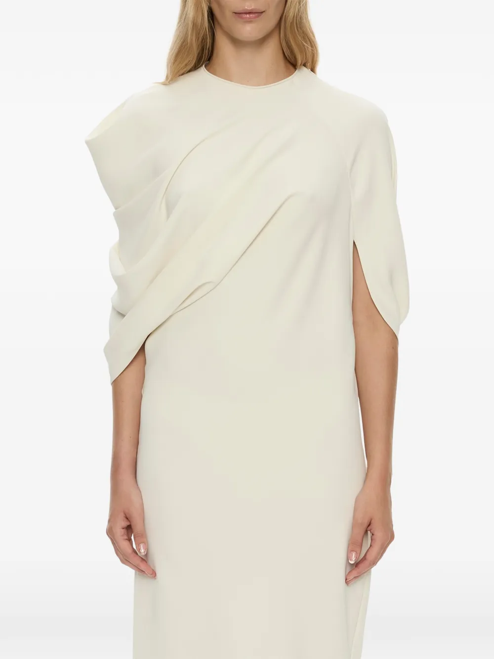 Christopher Esber Abito midi Virelle Cocoon drappeggiato - Toni neutri