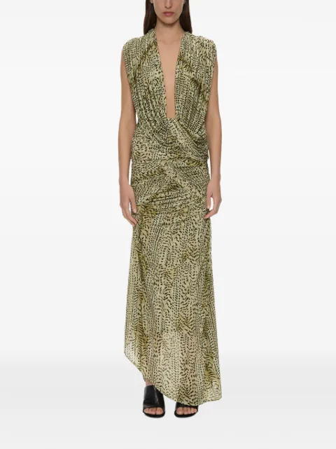 Christopher Esber falda midi Orion