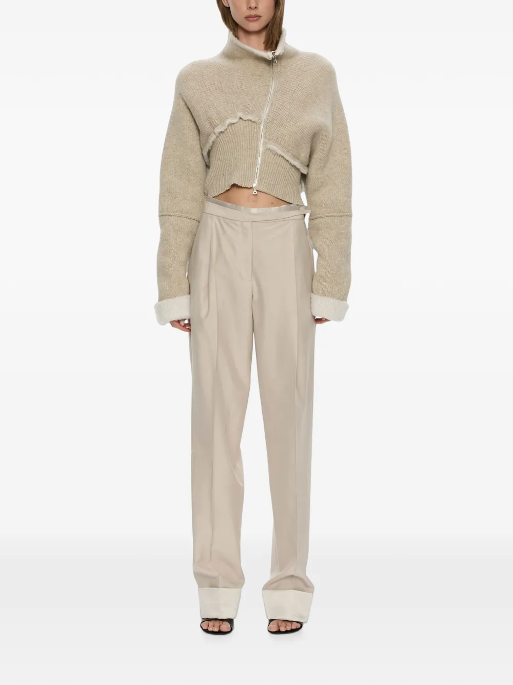 Christopher Esber Pantaloni Rowan - Toni neutri