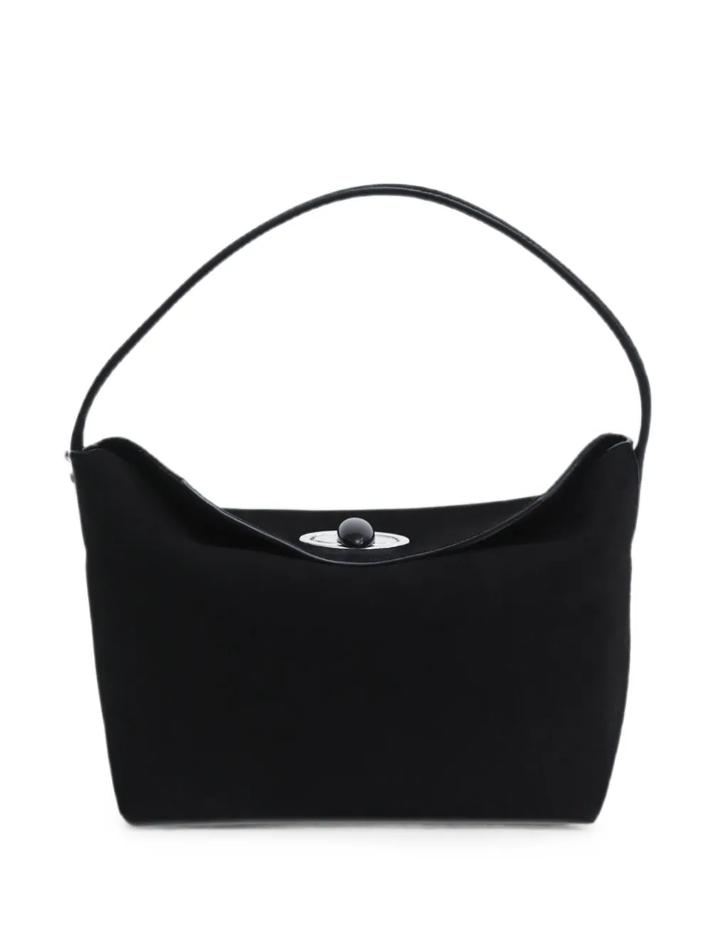 Christopher Esber mini turnlock suede tote bag