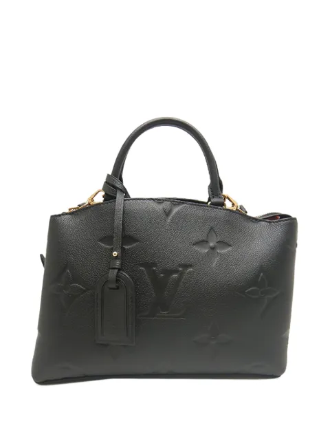 Louis Vuitton Pre-Owned 2021-2026 Monogram Empreinte Giant Petit Palais satchel